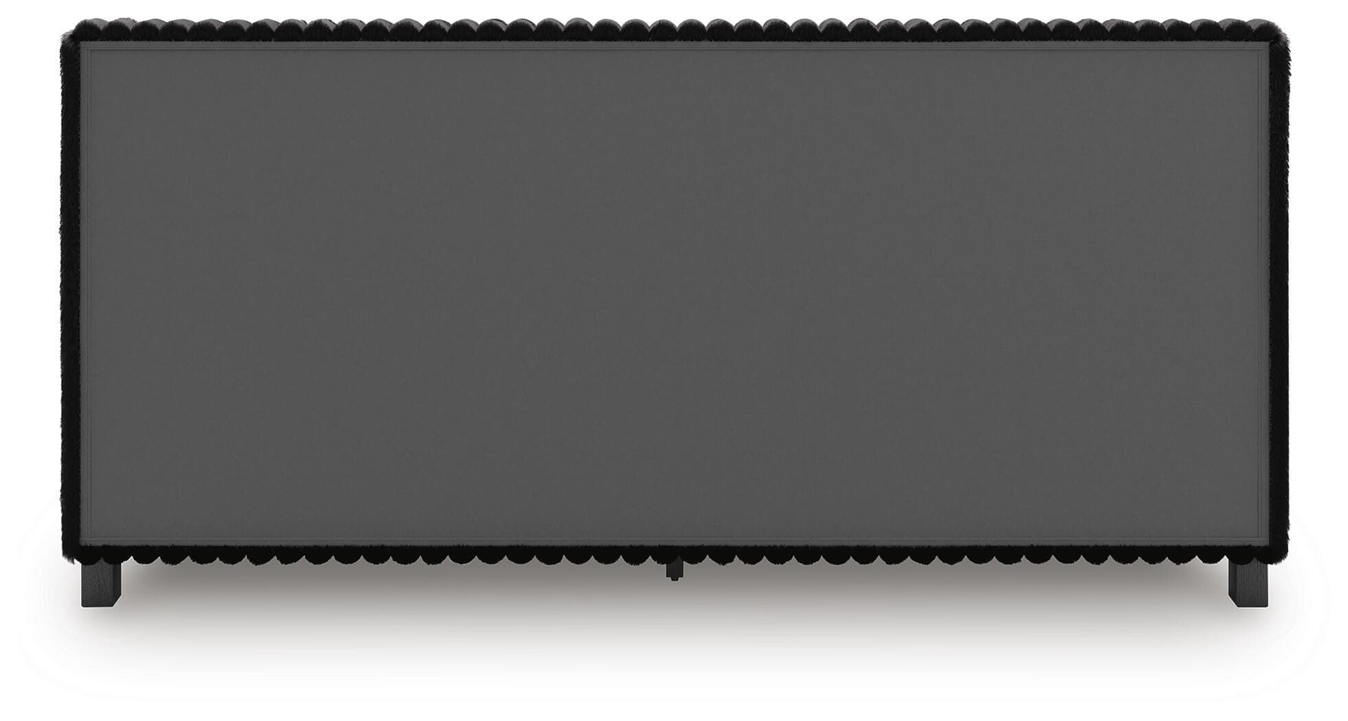 Birmonton King Upholstered Bed — Black — view 6