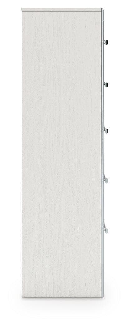 Birmonton Chest of Drawers — White — view 6