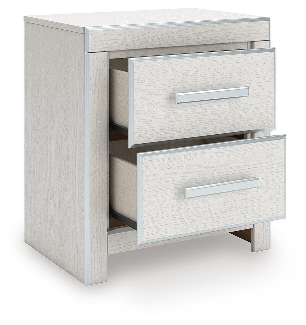 Birmonton Nightstand — White — view 3
