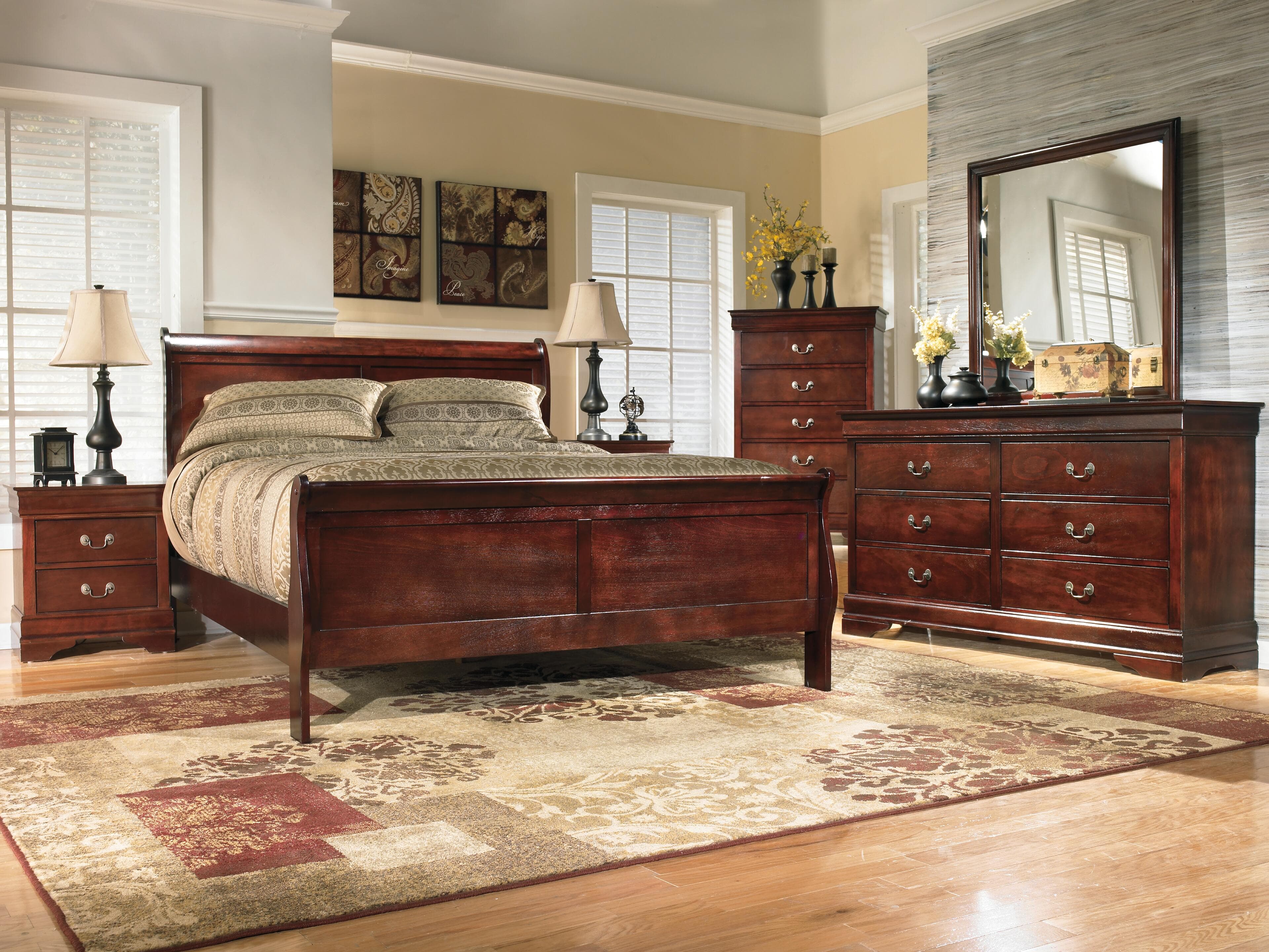 Alisdair Dresser and Mirror — Brown/Beige — view 5