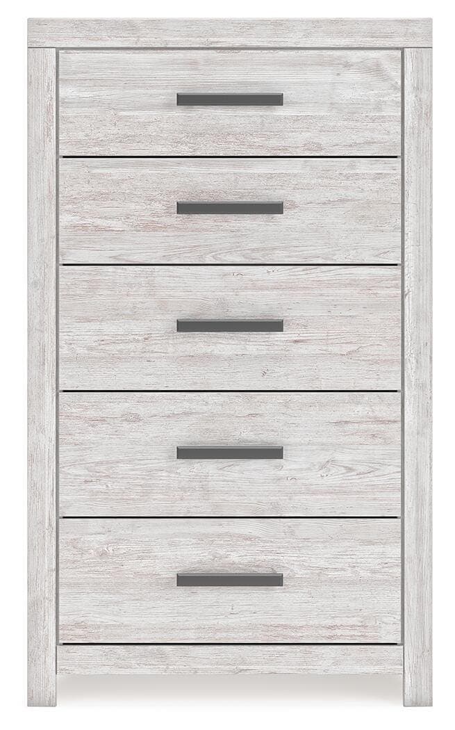 Cayboni Chest of Drawers — White — view 5