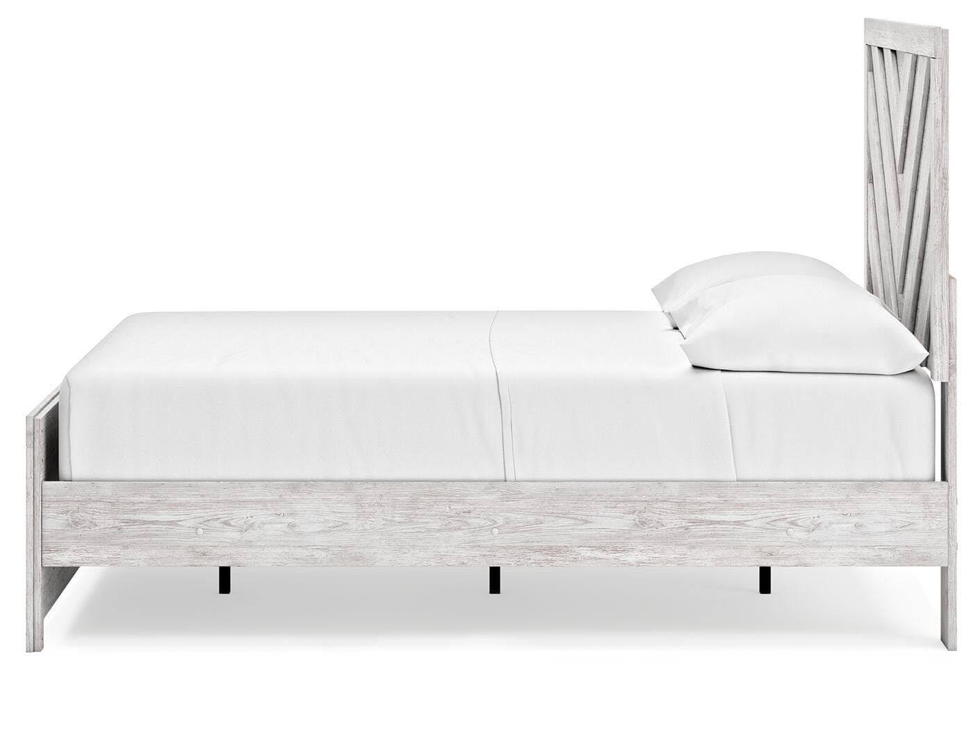 Cayboni Full Panel Bed — White — view 7