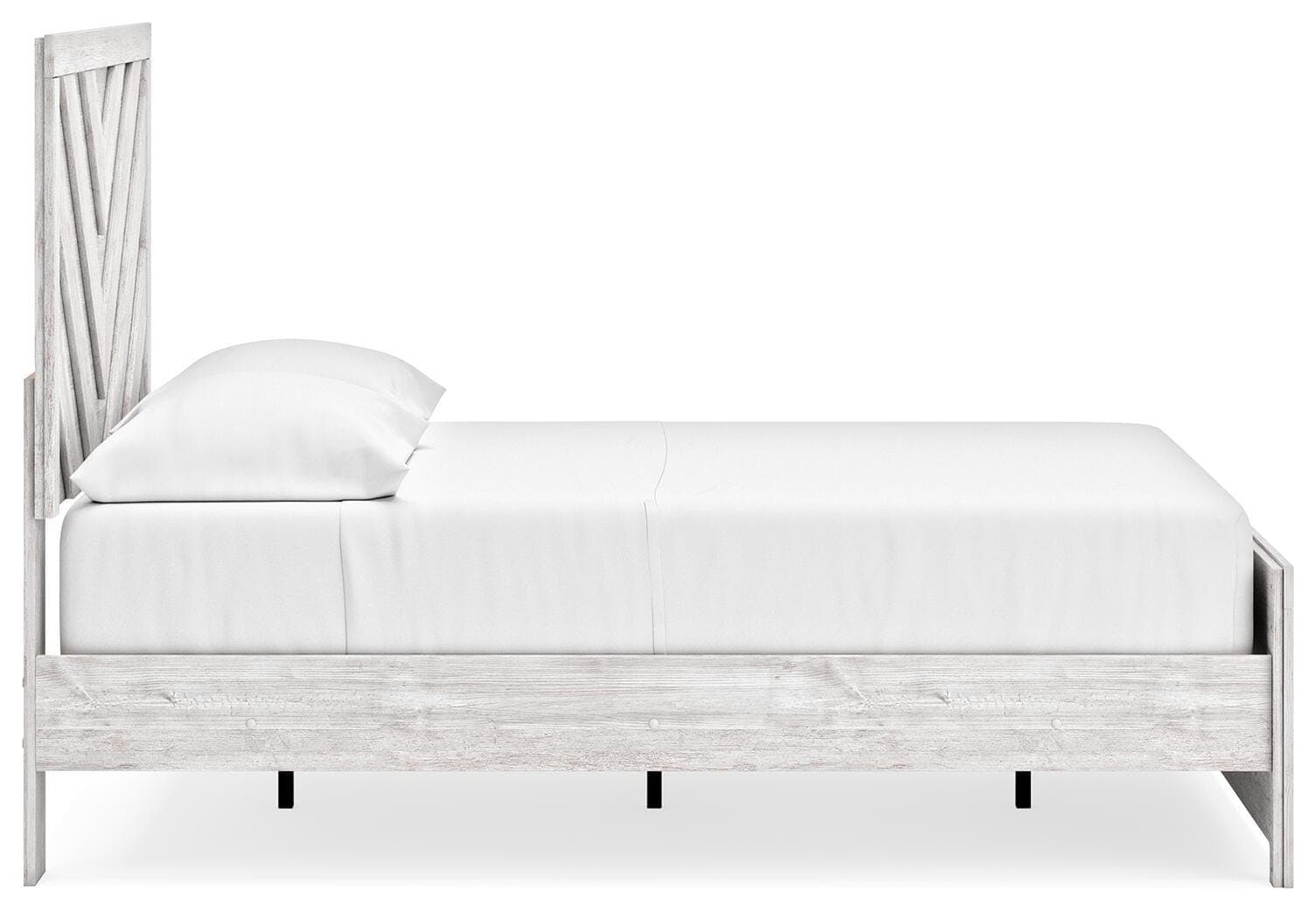 Cayboni Full Panel Bed — White — view 8