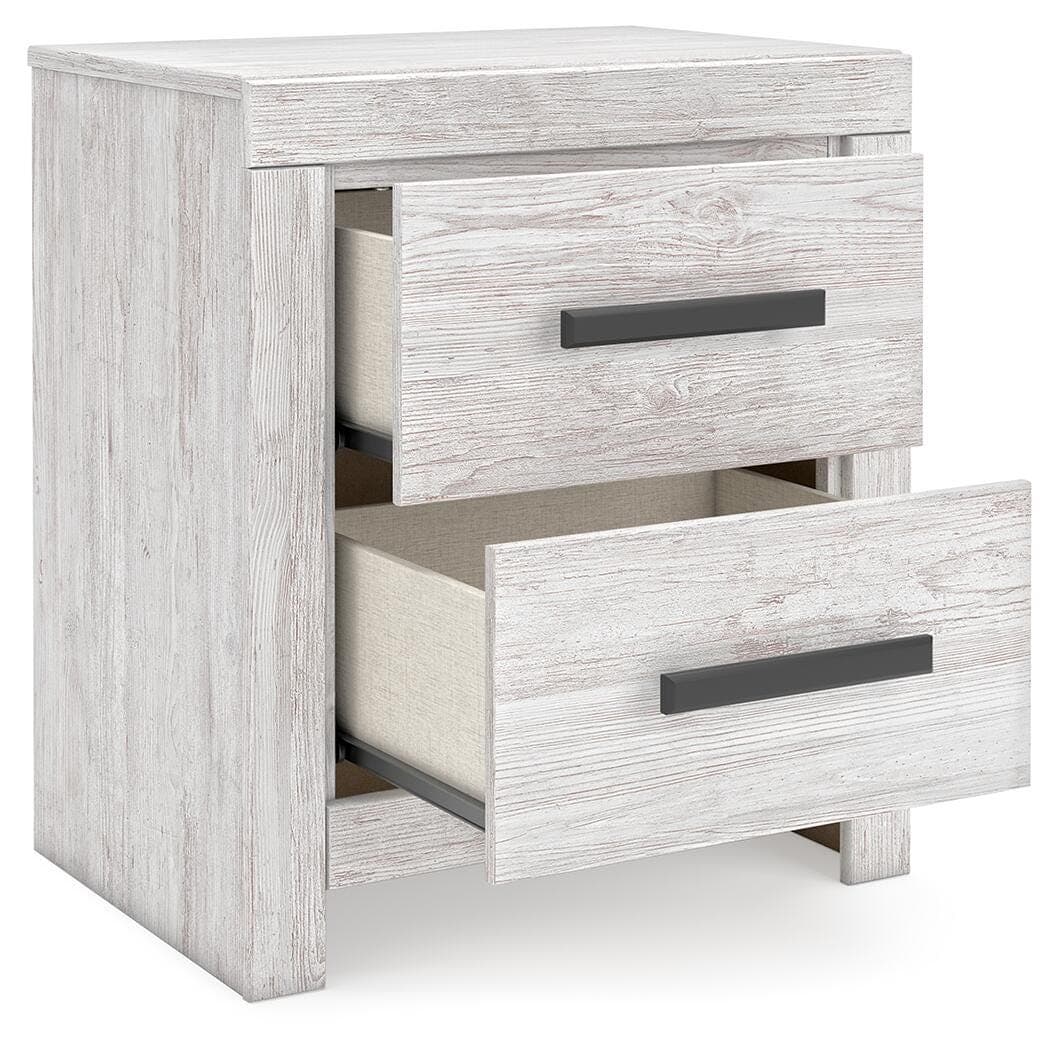 Cayboni Nightstand — White — view 4