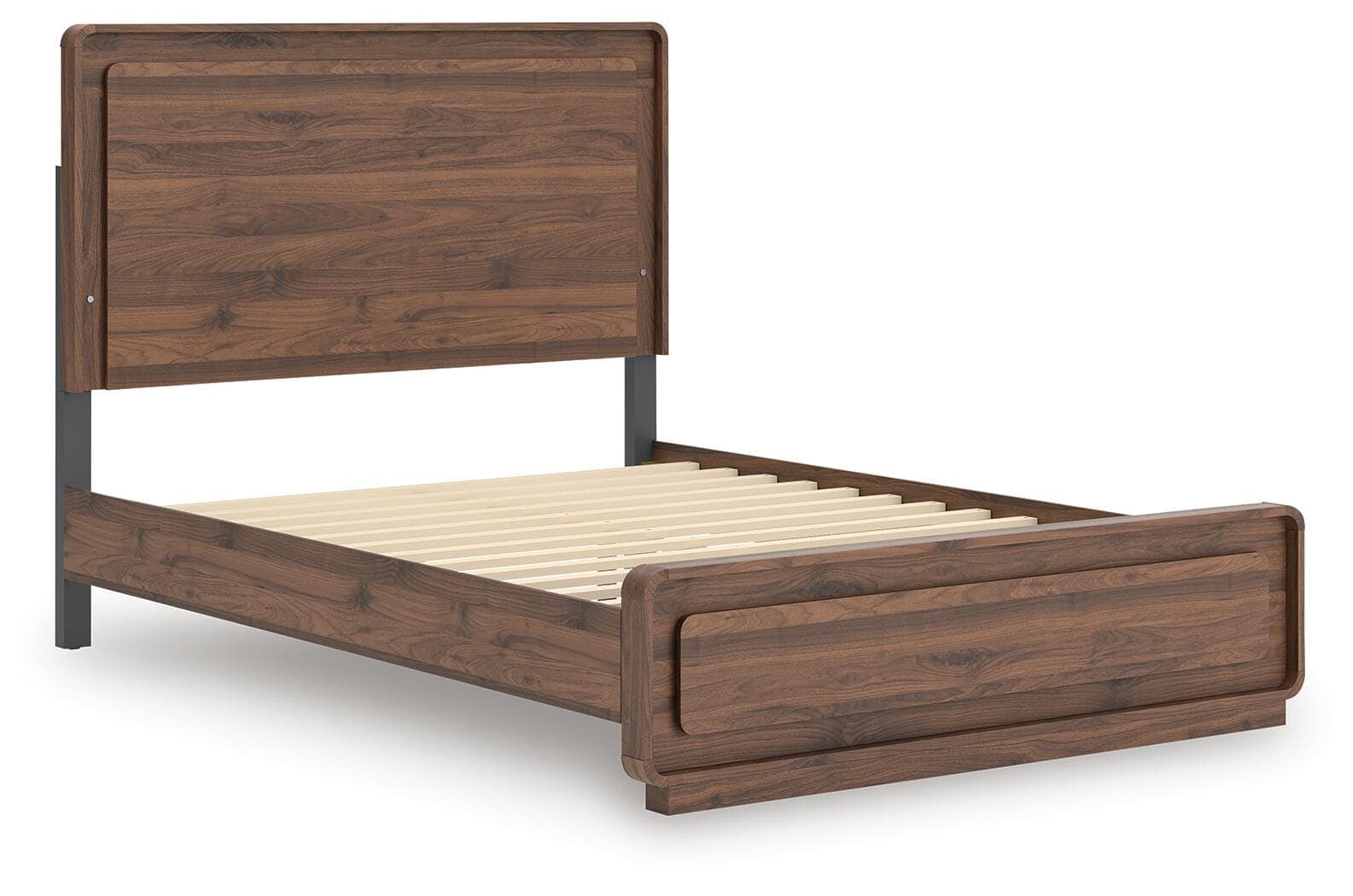 Hollinaze Queen Panel Bed — Walnut Brown — view 5