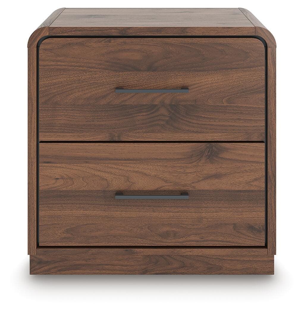Hollinaze Nightstand — Brown/Beige — view 4