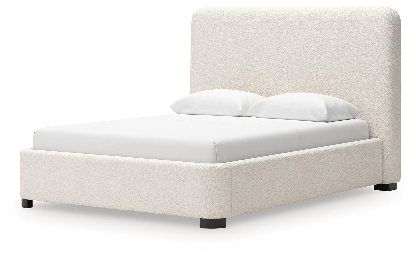 Whittgate Queen Upholstered Bed — White — view 5