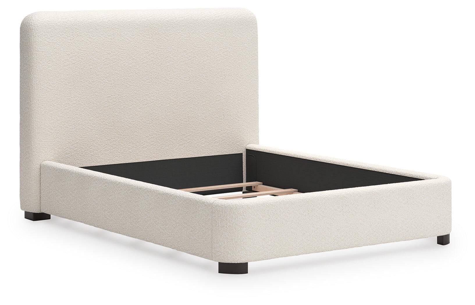 Whittgate Queen Upholstered Bed — White — view 3