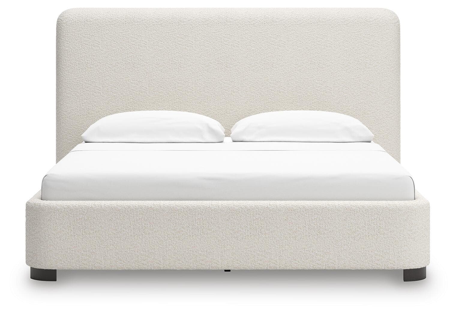 Whittgate California King Upholstered Bed — White — view 3