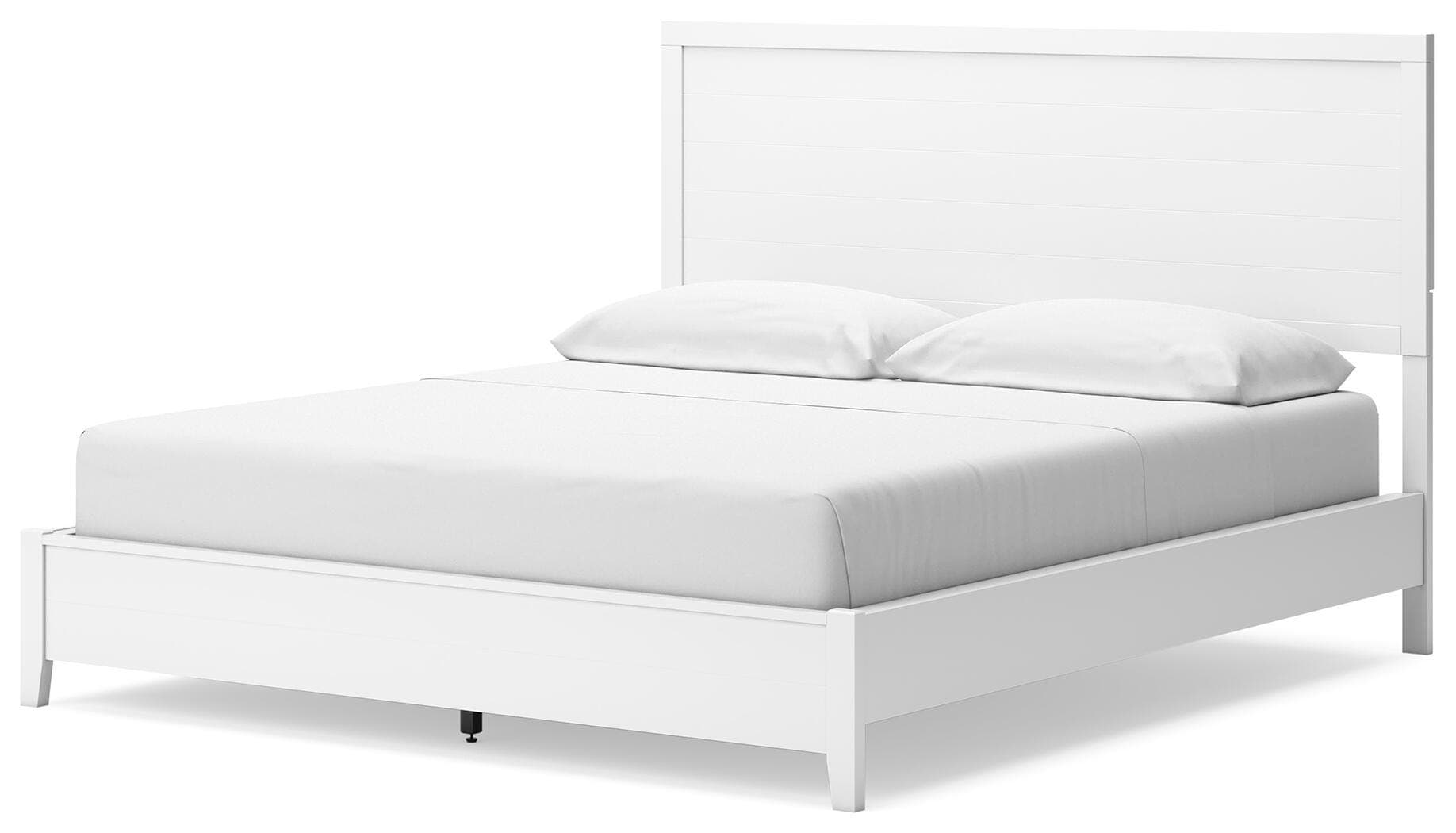 Binterglen California King Panel Bed — White — view 4