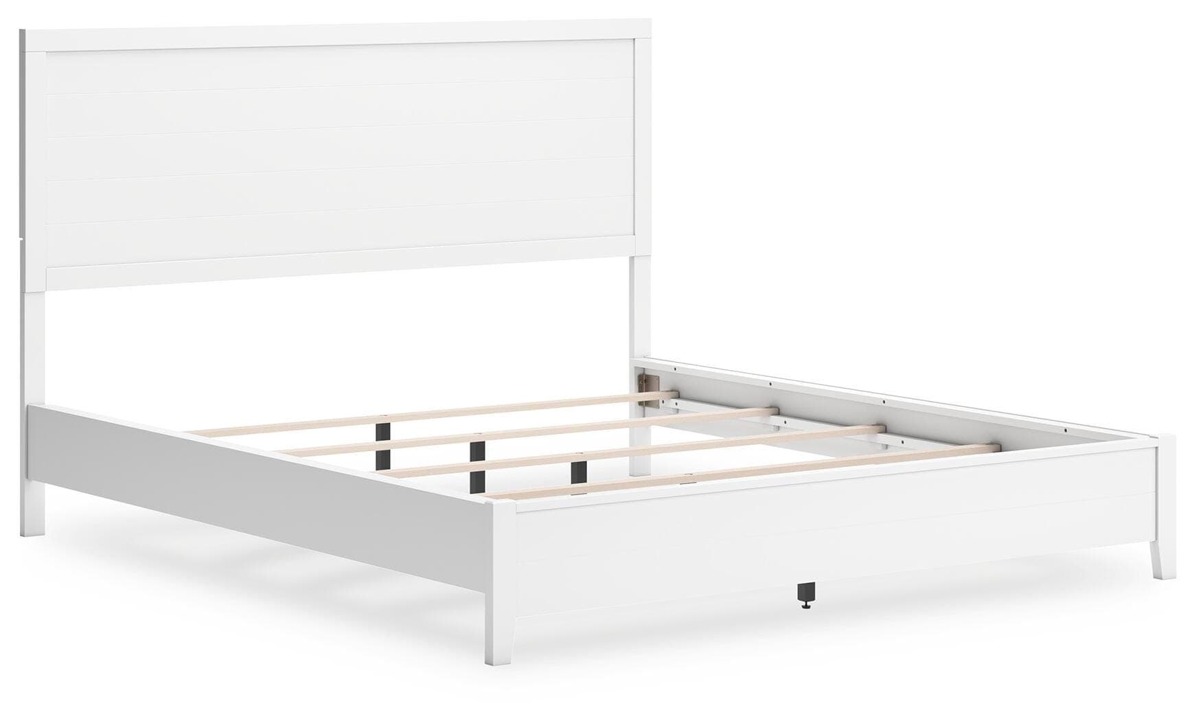Binterglen California King Panel Bed — White — view 3