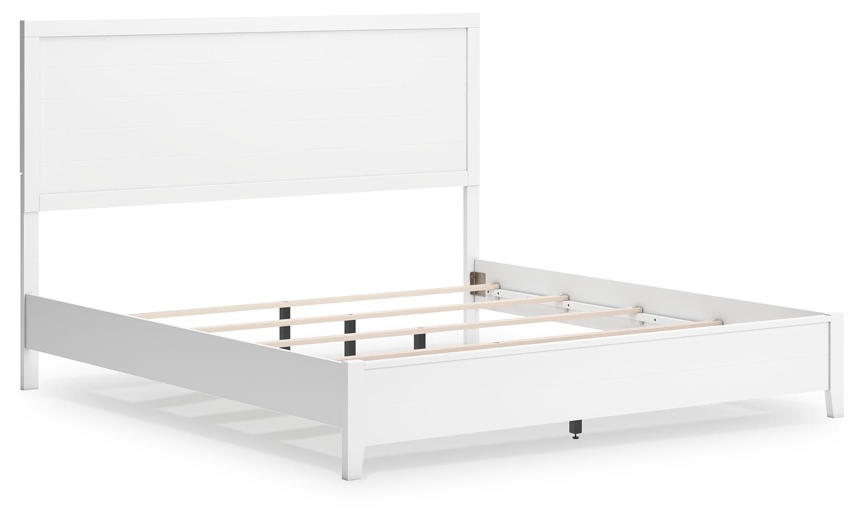 Binterglen King Panel Bed — White — view 3