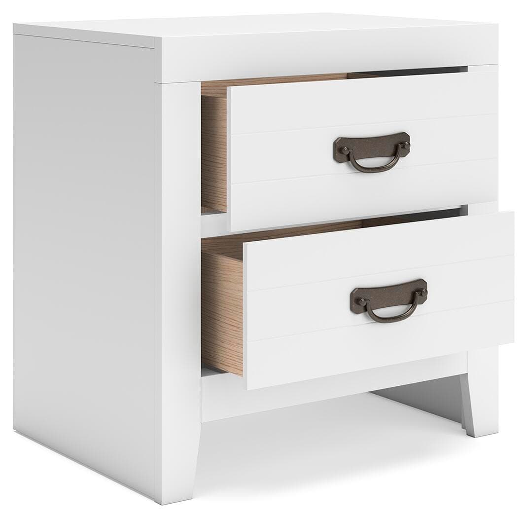 Binterglen Nightstand — White — view 4