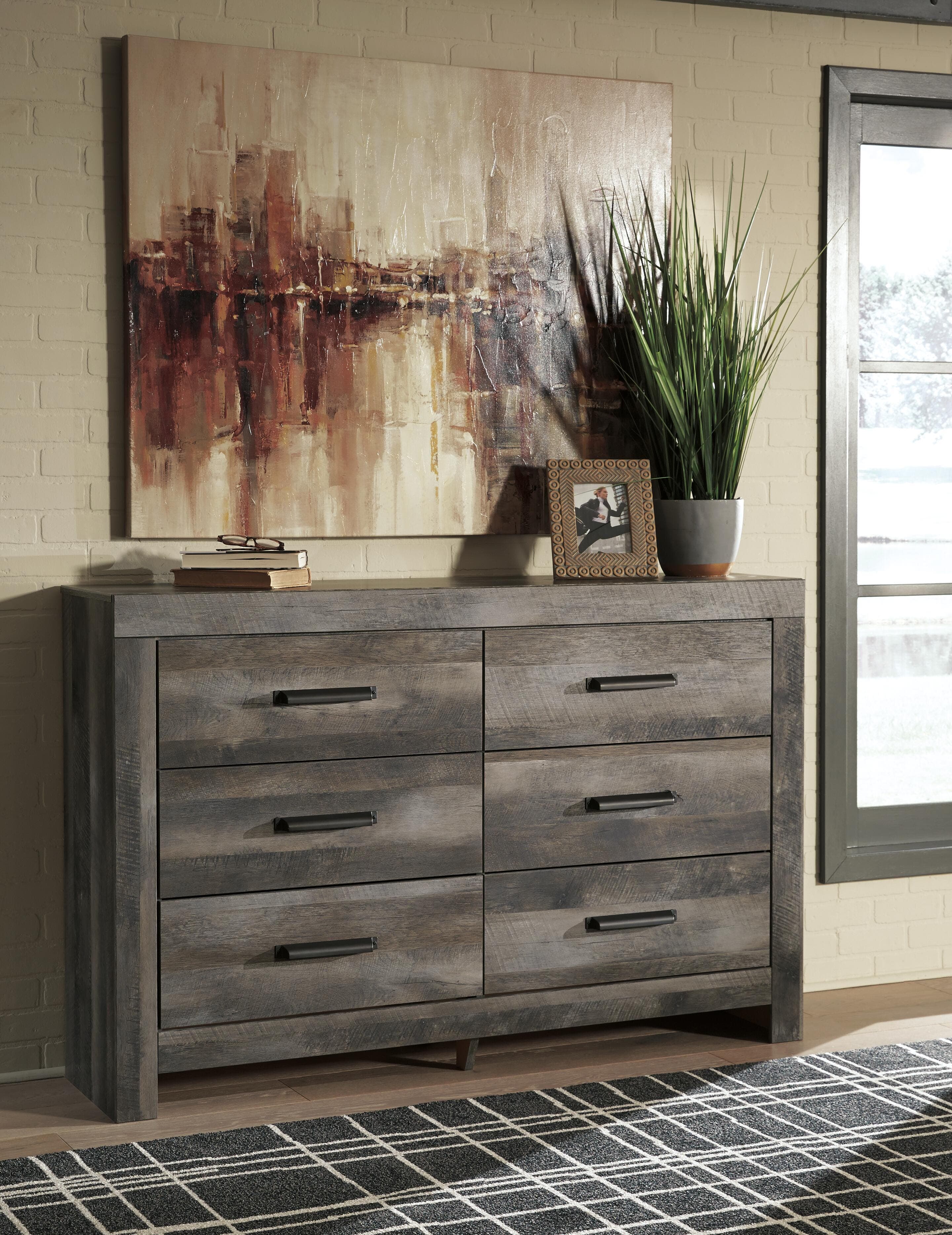 Wynnlow Dresser — Black/Gray — view 3