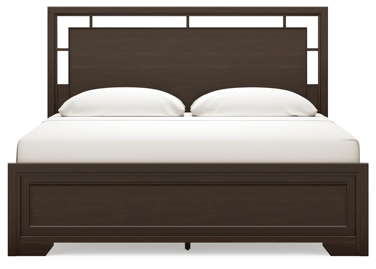 Covetown King Panel Bed — Brown/Beige — view 3