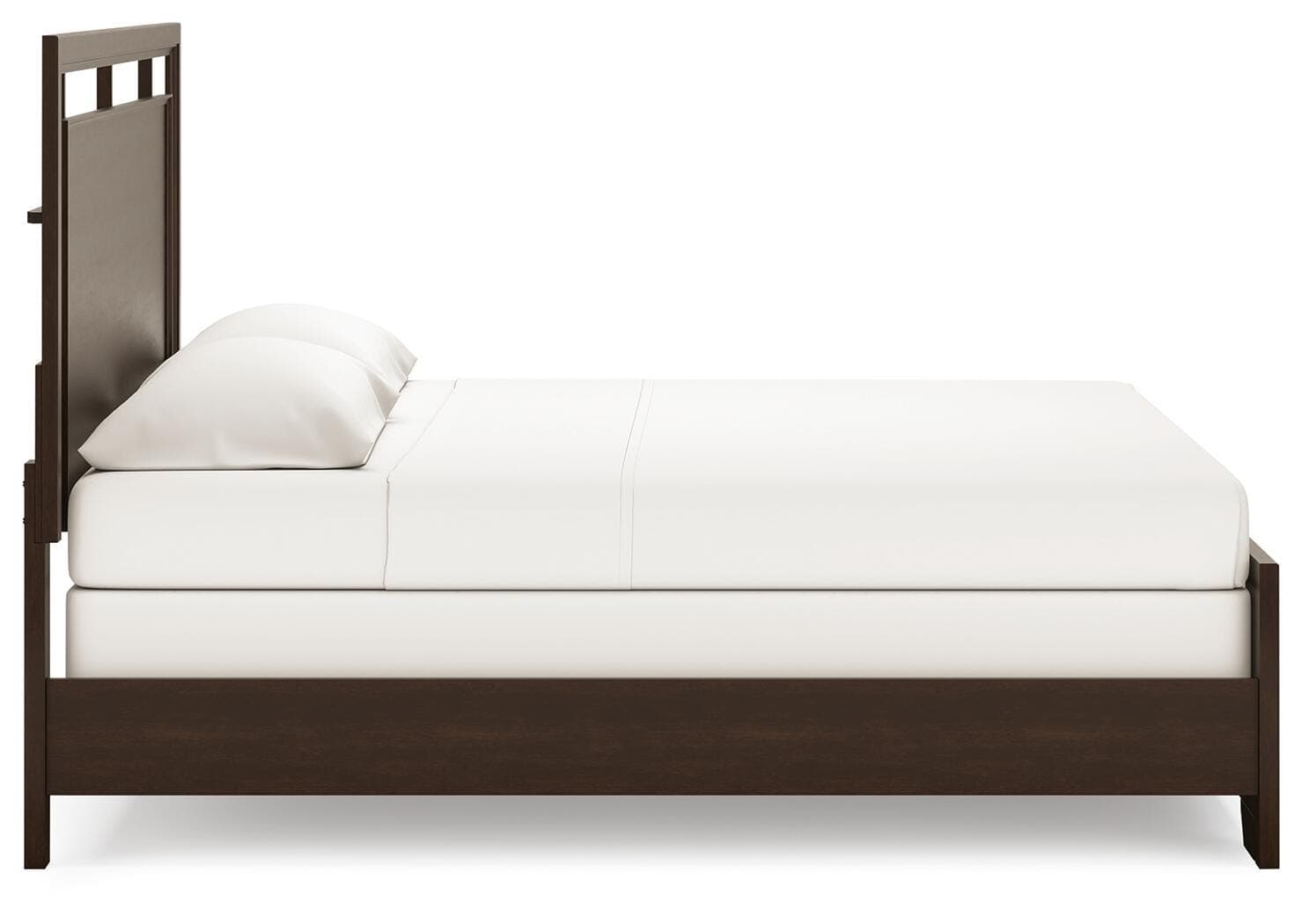 Covetown King Panel Bed — Brown/Beige — view 5