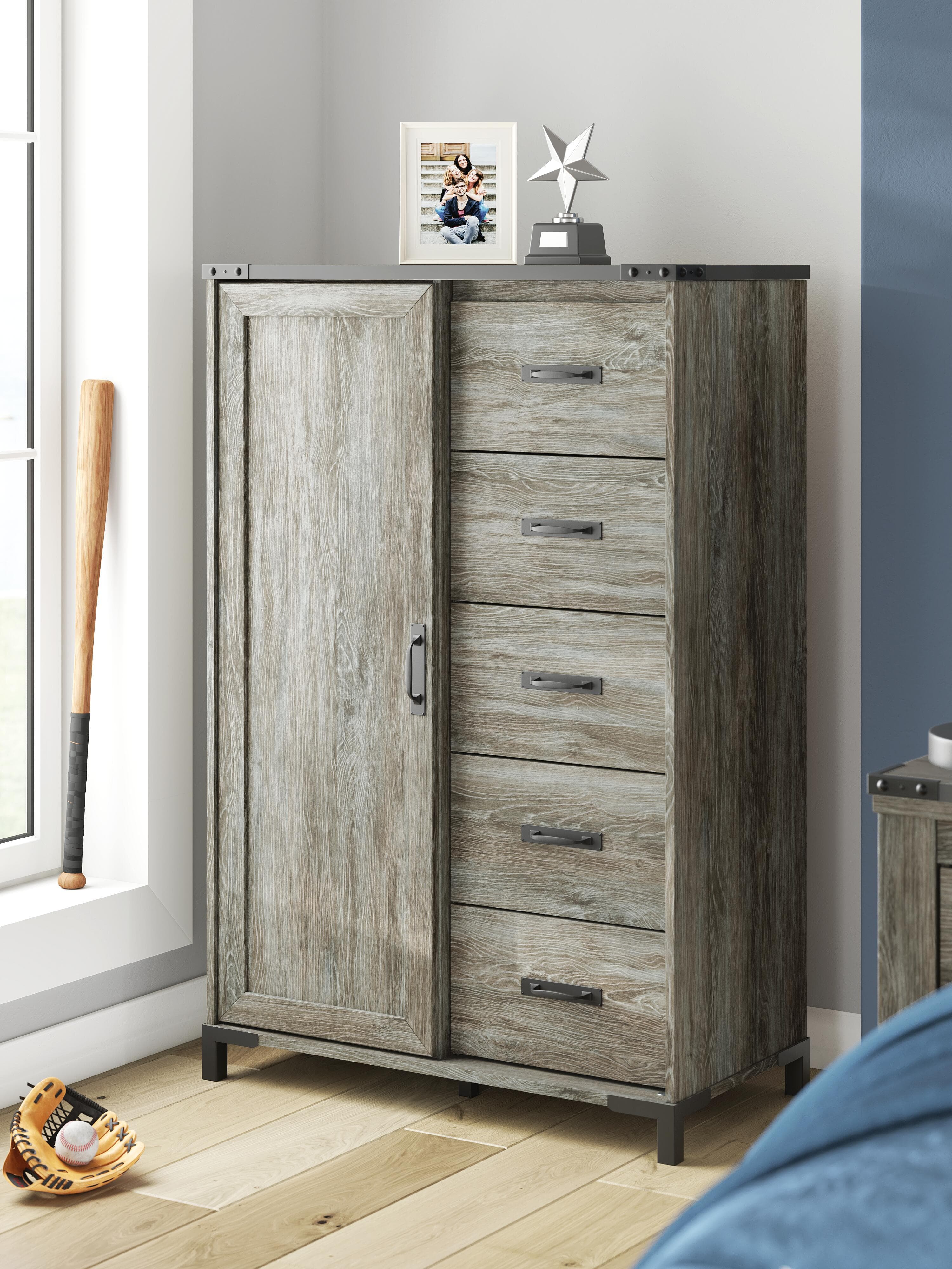 Frandern Dressing Chest — Black/Gray — view 6