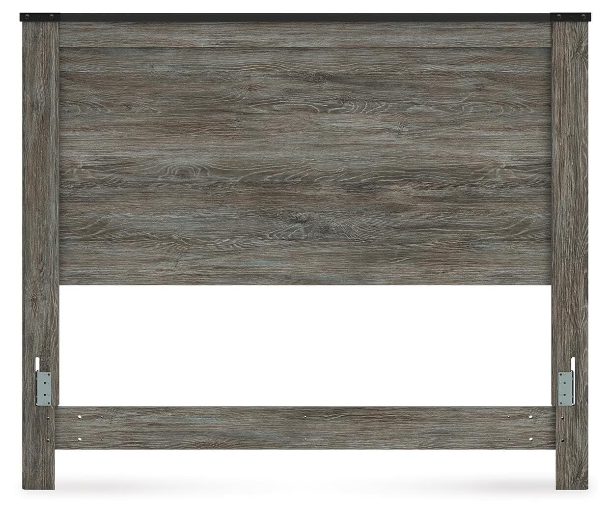 Frandern Queen Panel Headboard — Black/Gray — view 2