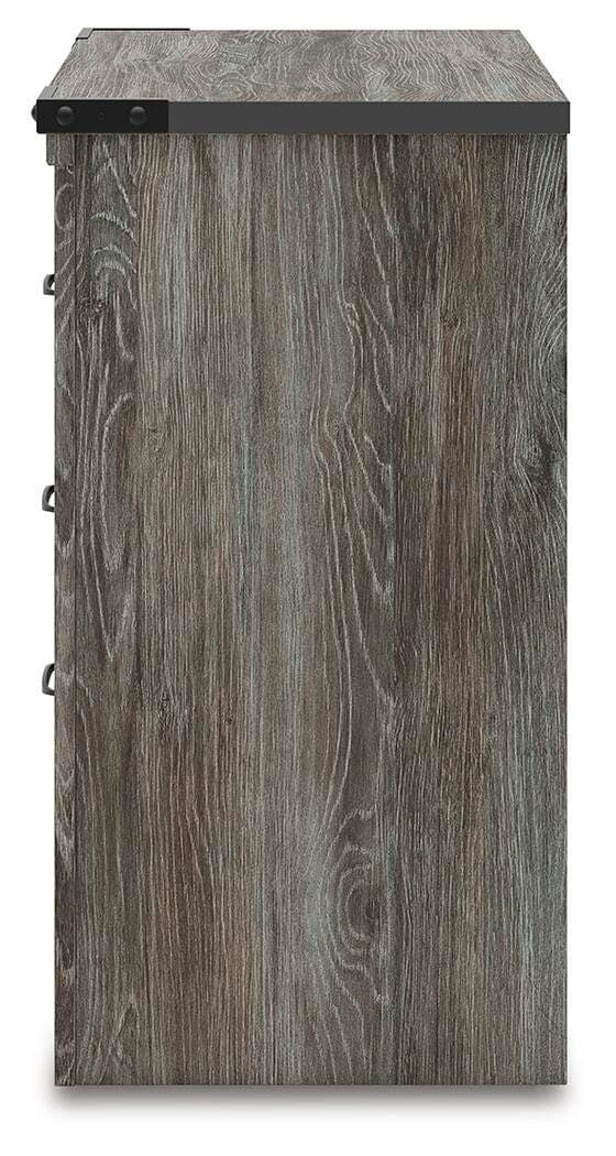 Frandern Nightstand — Black/Gray — view 6