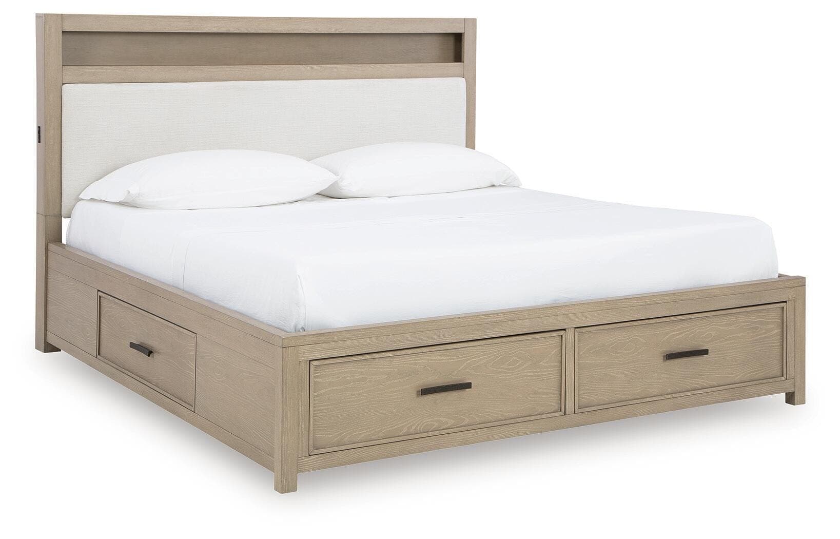 Calmoro California King Bookcase Bed