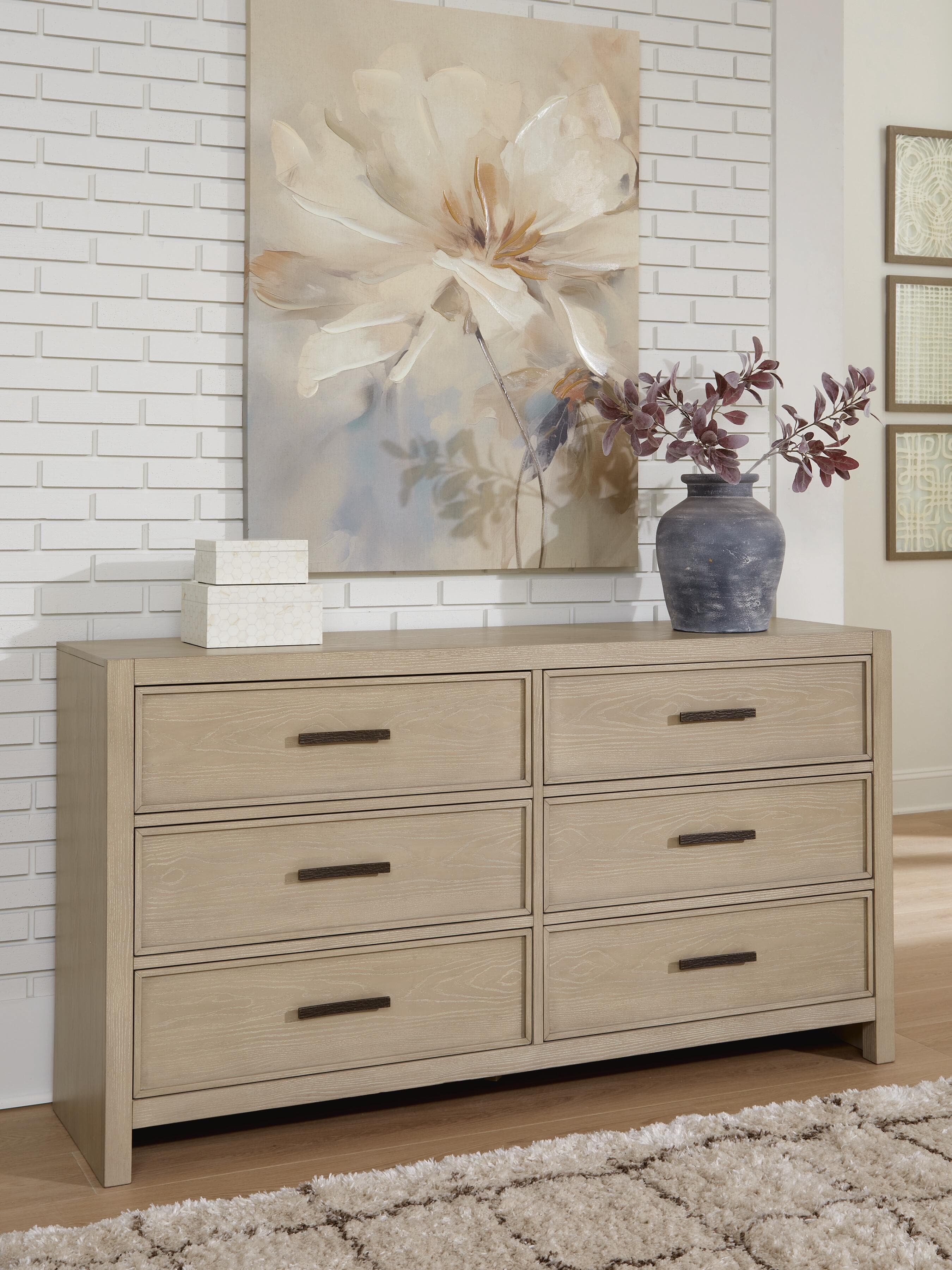 Calmoro Dresser — Brown/Beige — view 2