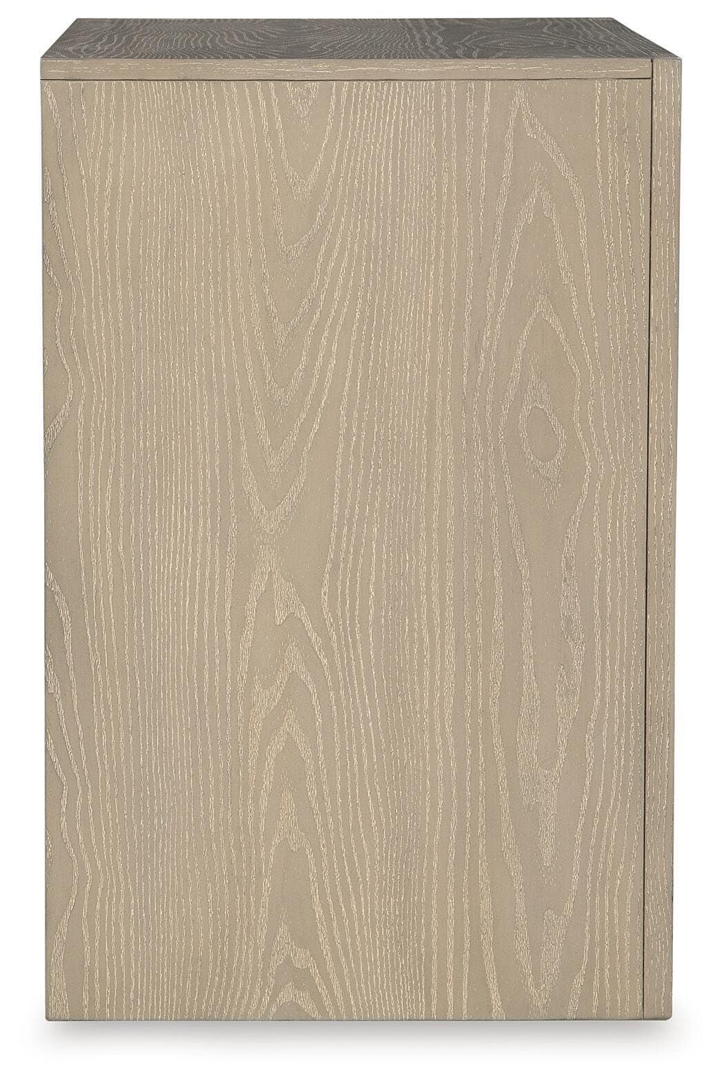 Calmoro Nightstand — Brown/Beige — view 5