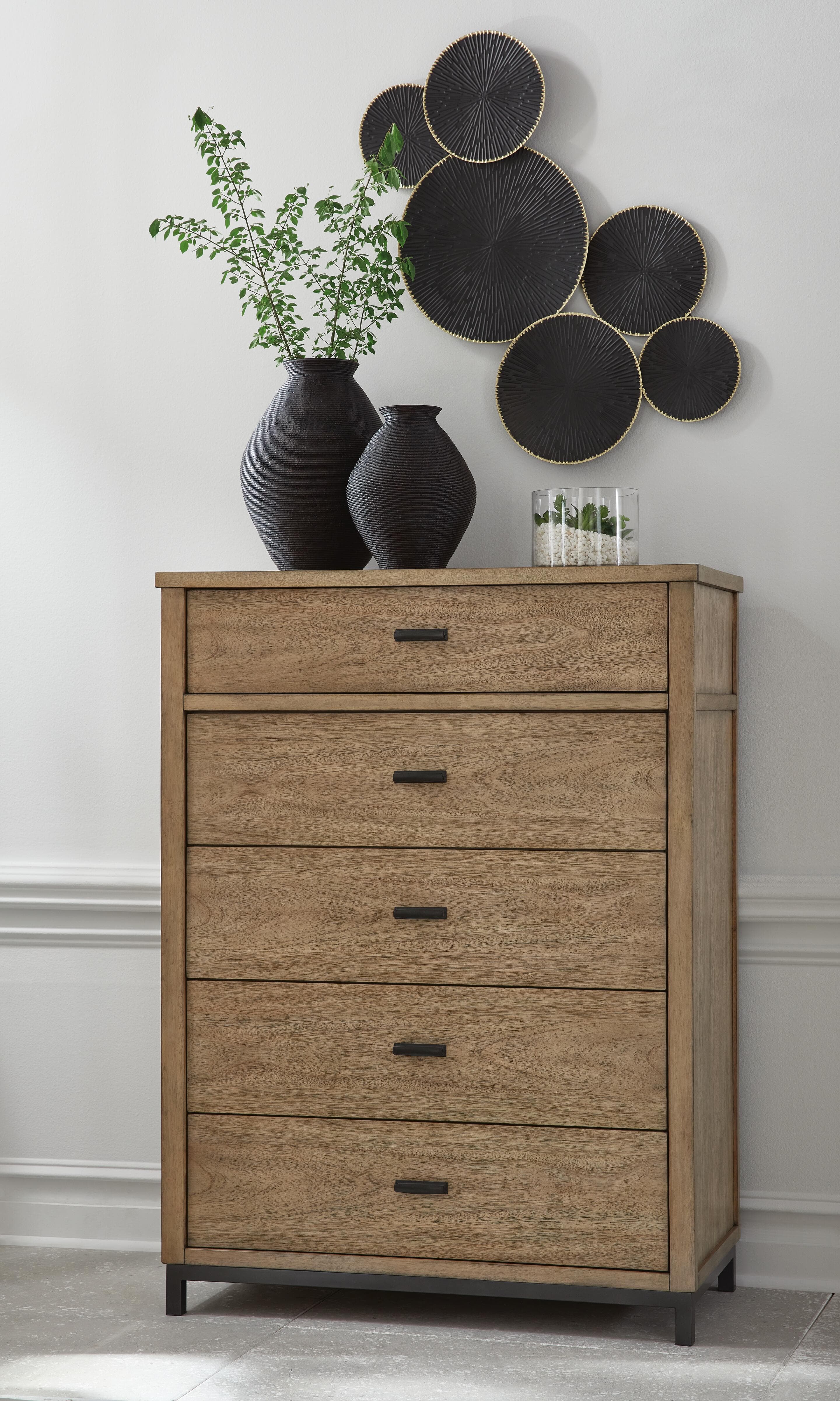 Tomtyn Chest of Drawers — Brown/Beige — view 2
