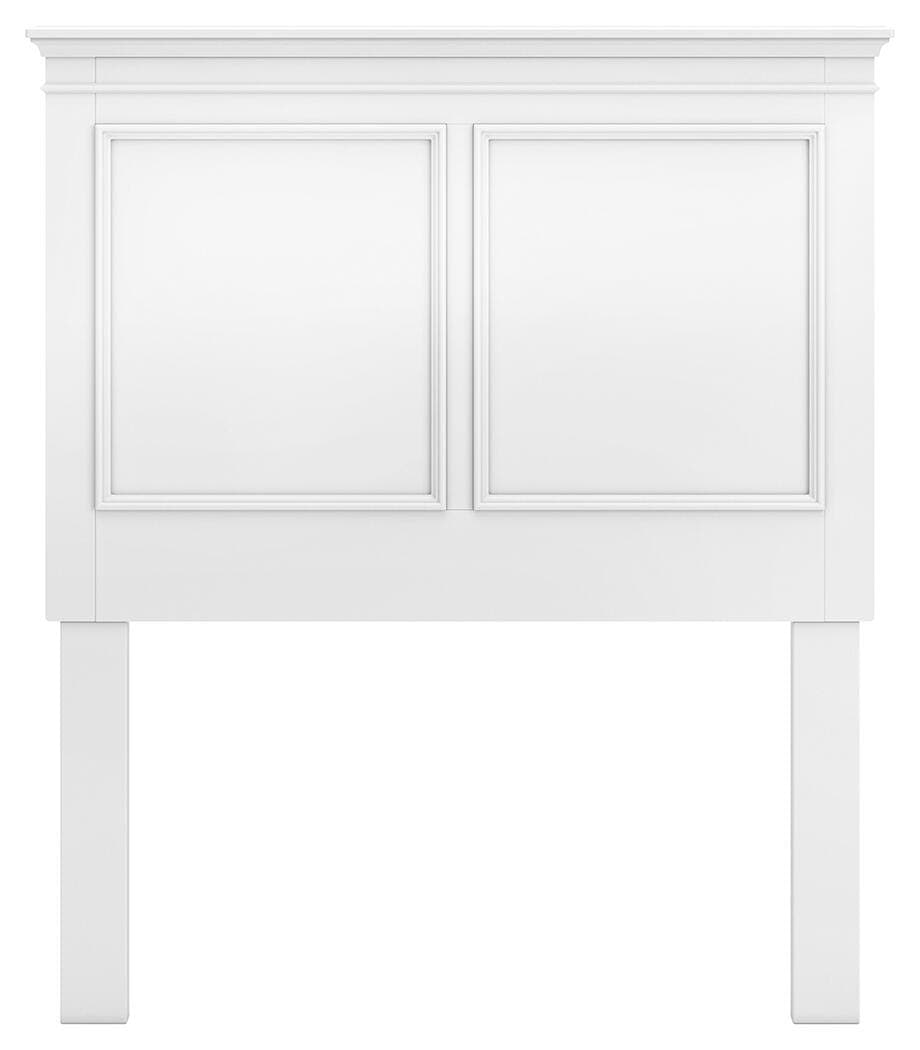 Fortman Twin Panel Headboard — White — view 2