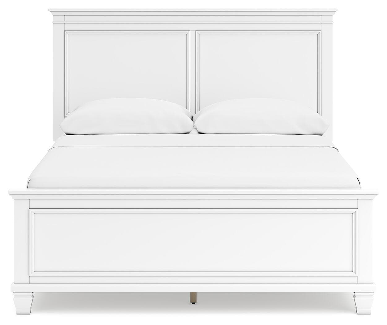 Fortman Queen Panel Bed — White — view 5