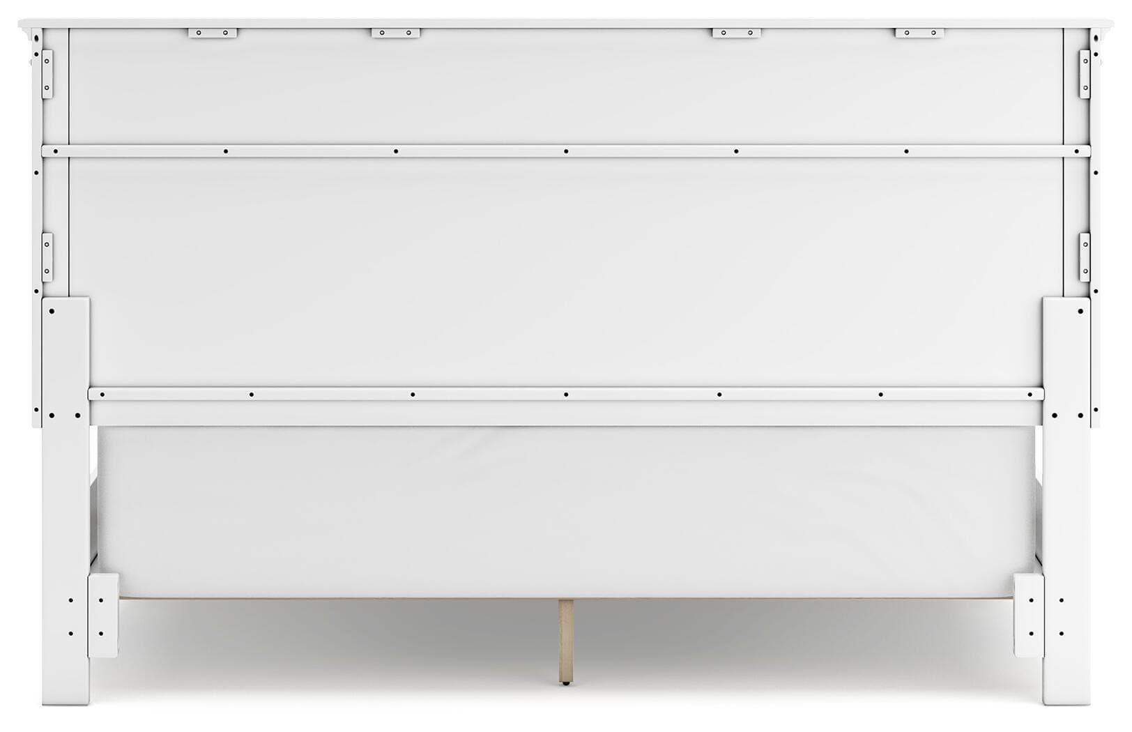 Fortman California King Panel Bed — White — view 5