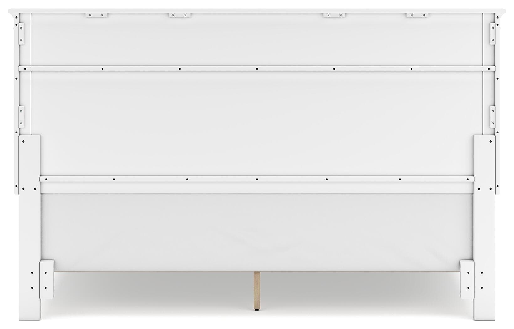 Fortman King Panel Bed — White — view 6