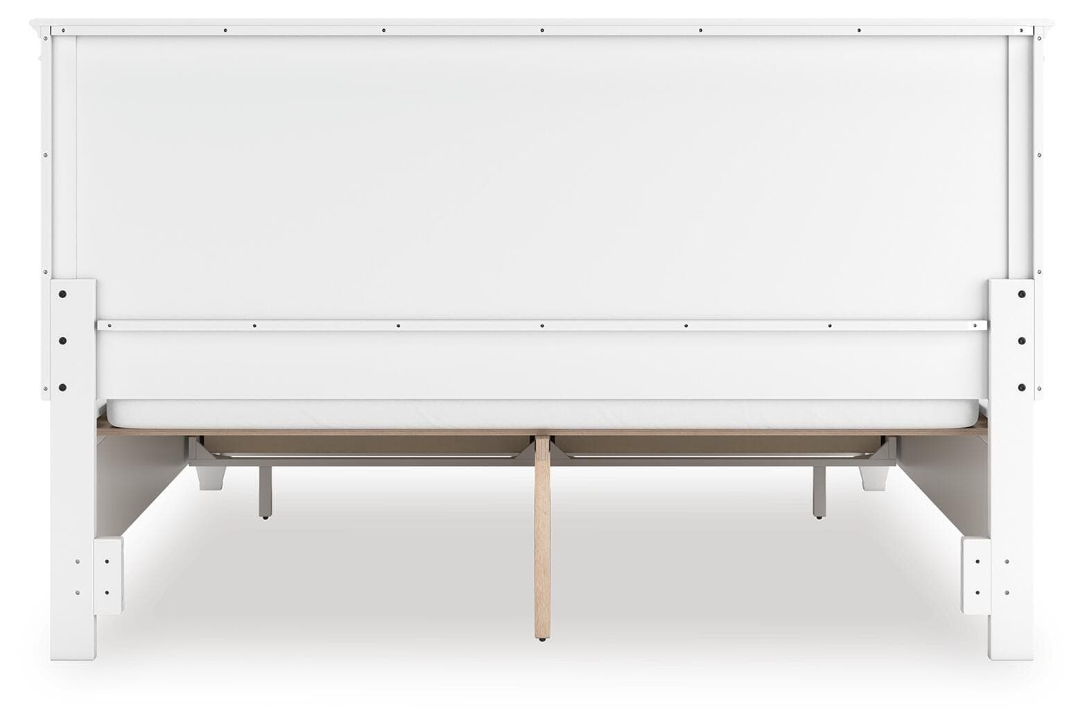 Fortman California King Panel Storage Bed — White — view 7