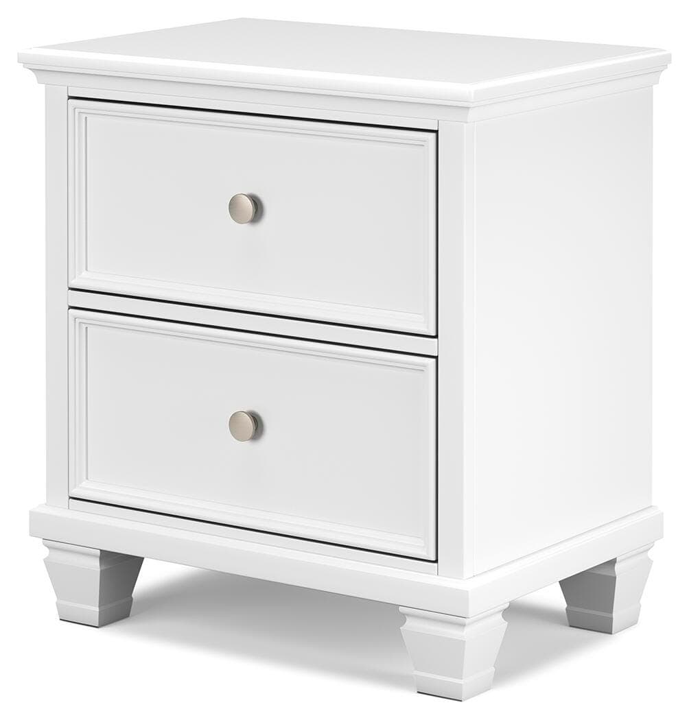 Fortman Nightstand — White — view 4