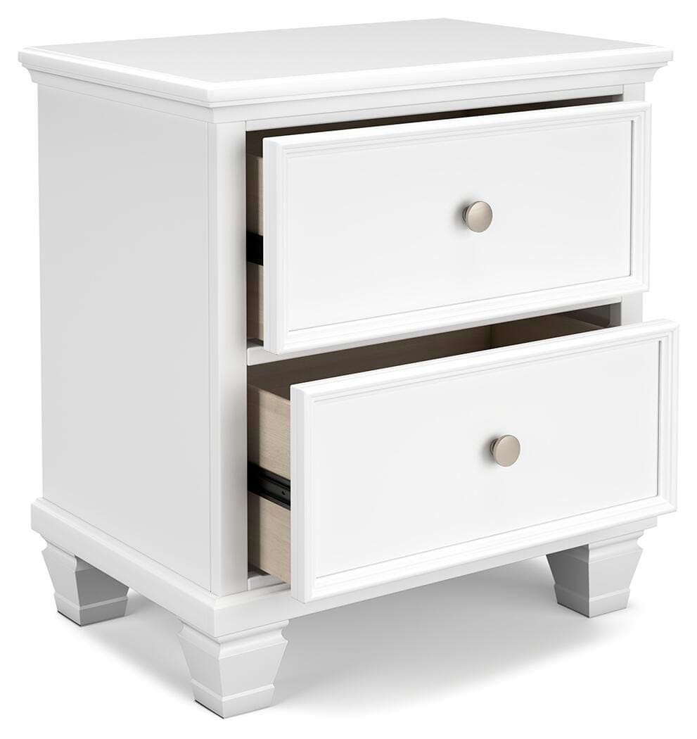 Fortman Nightstand — White — view 3