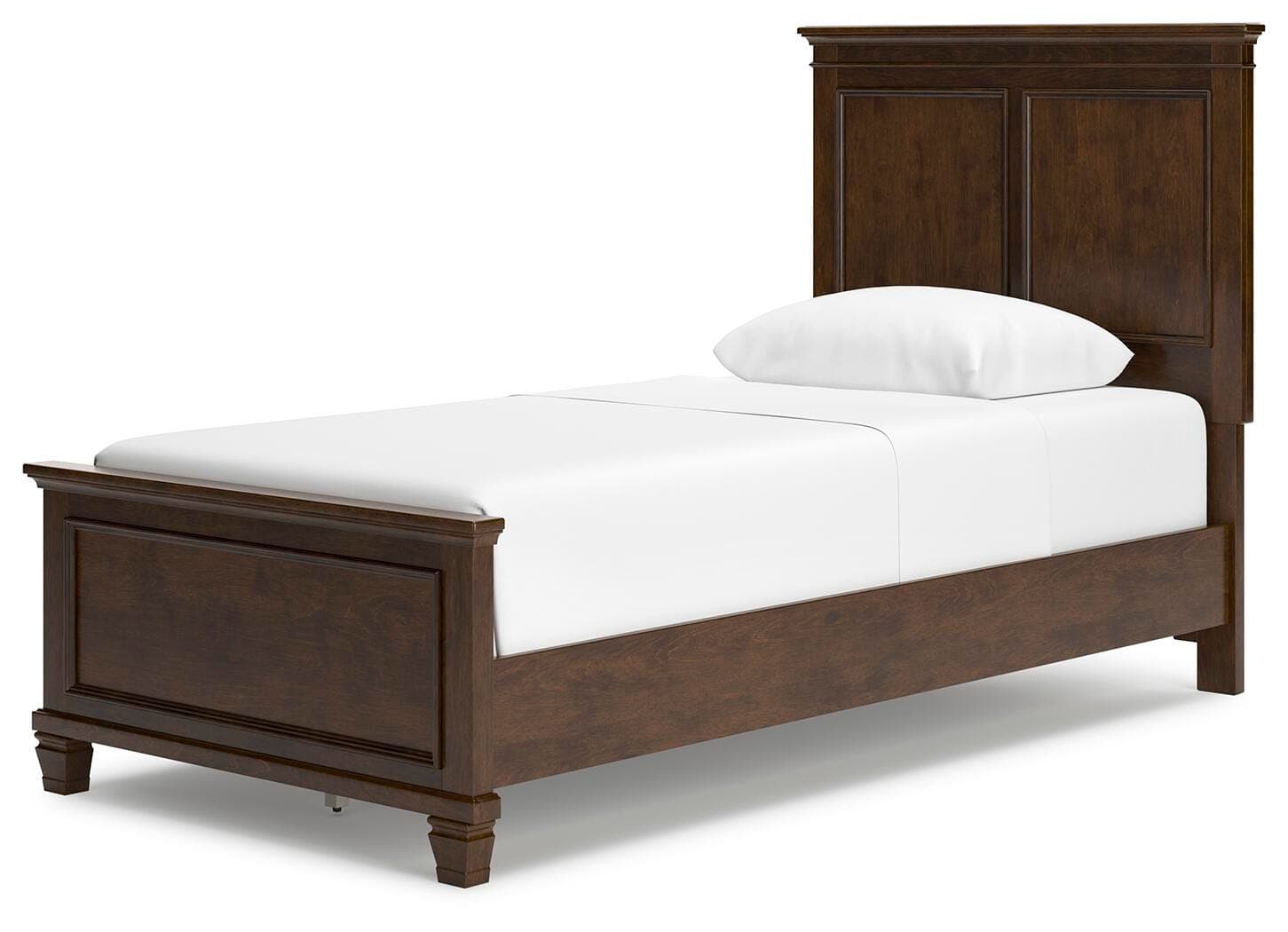 Danabrin Twin Panel Bed — Brown/Beige — view 4