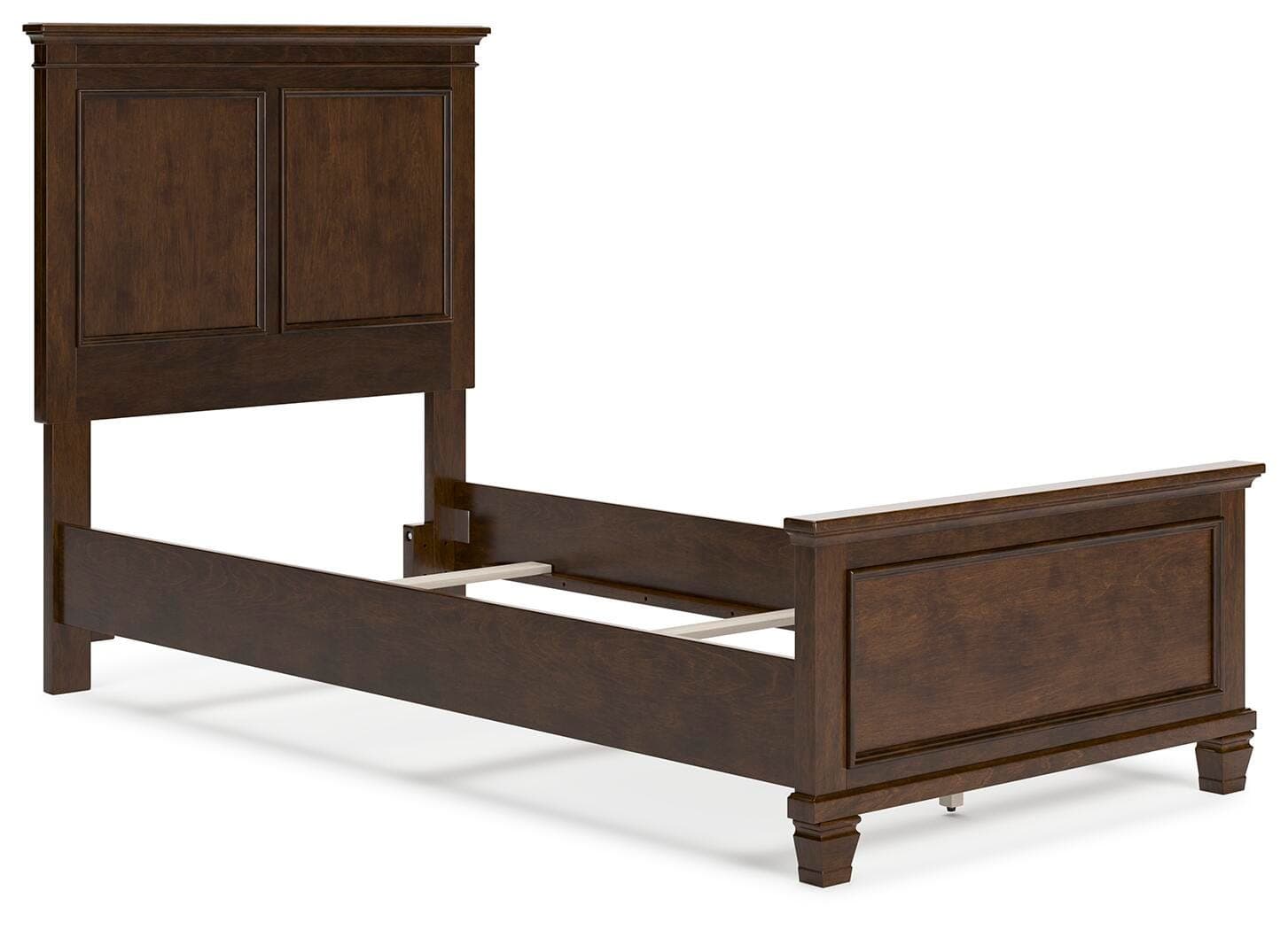 Danabrin Twin Panel Bed — Brown/Beige — view 3