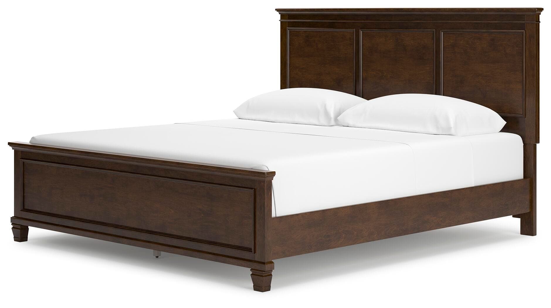 Danabrin California King Panel Bed — Brown/Beige — view 3