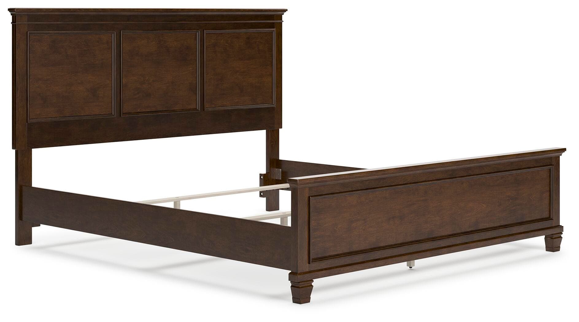 Danabrin California King Panel Bed — Brown/Beige — view 2
