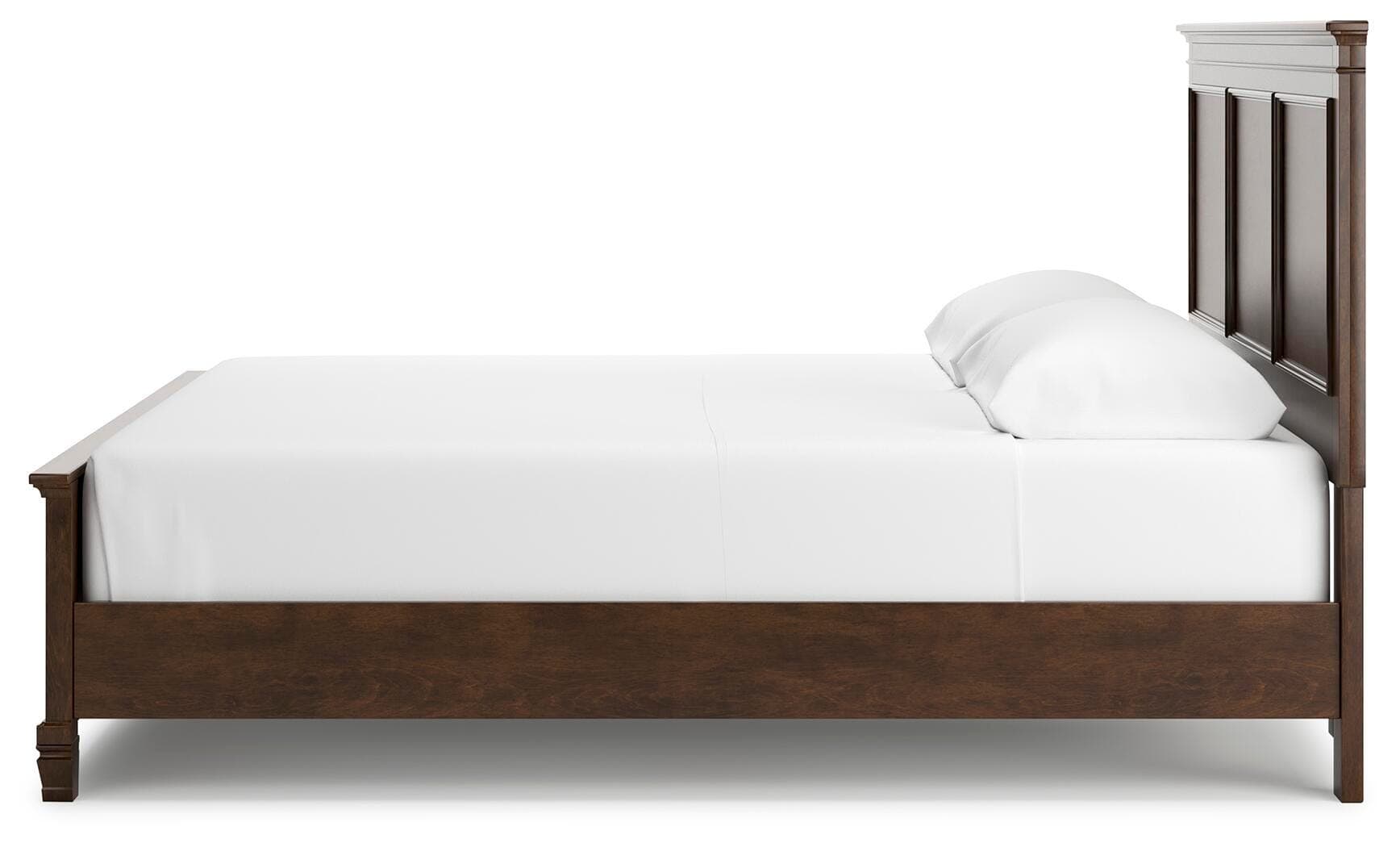 Danabrin California King Panel Bed — Brown/Beige — view 6