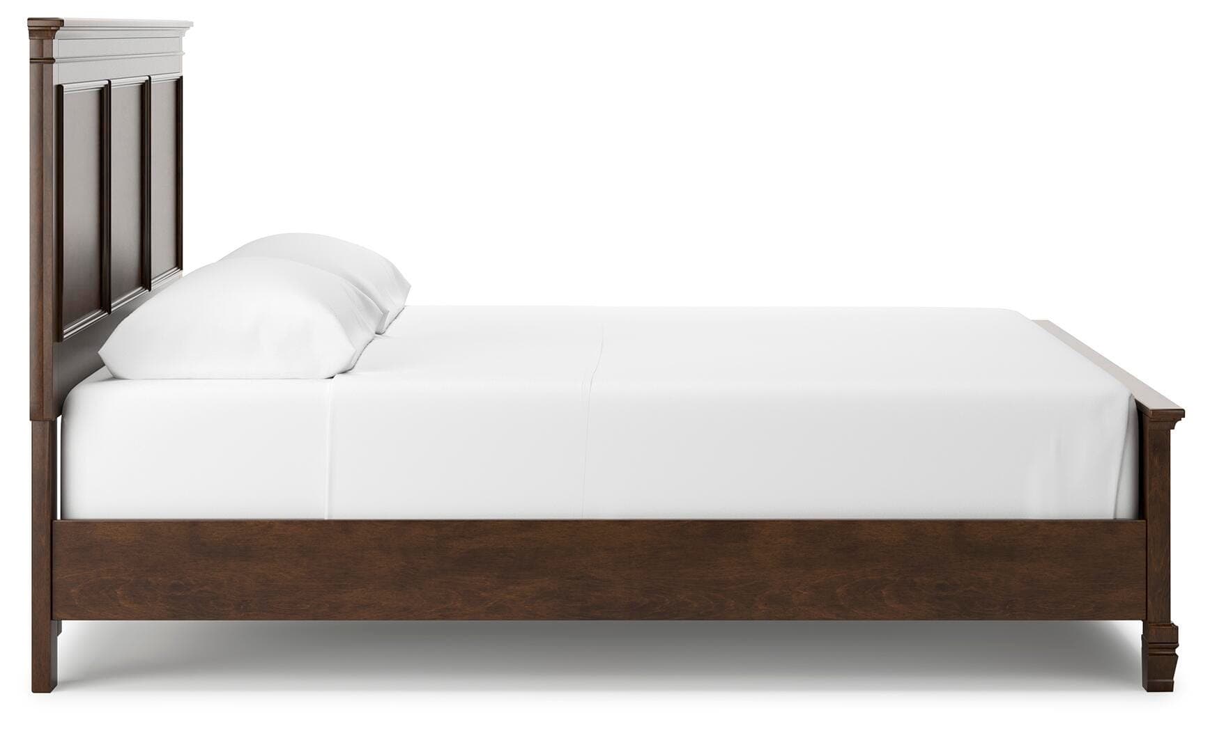 Danabrin California King Panel Bed — Brown/Beige — view 7