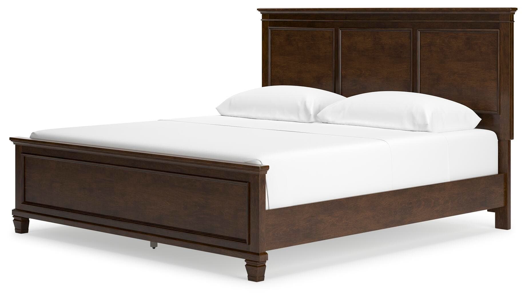 Danabrin King Panel Bed — Brown/Beige — view 4
