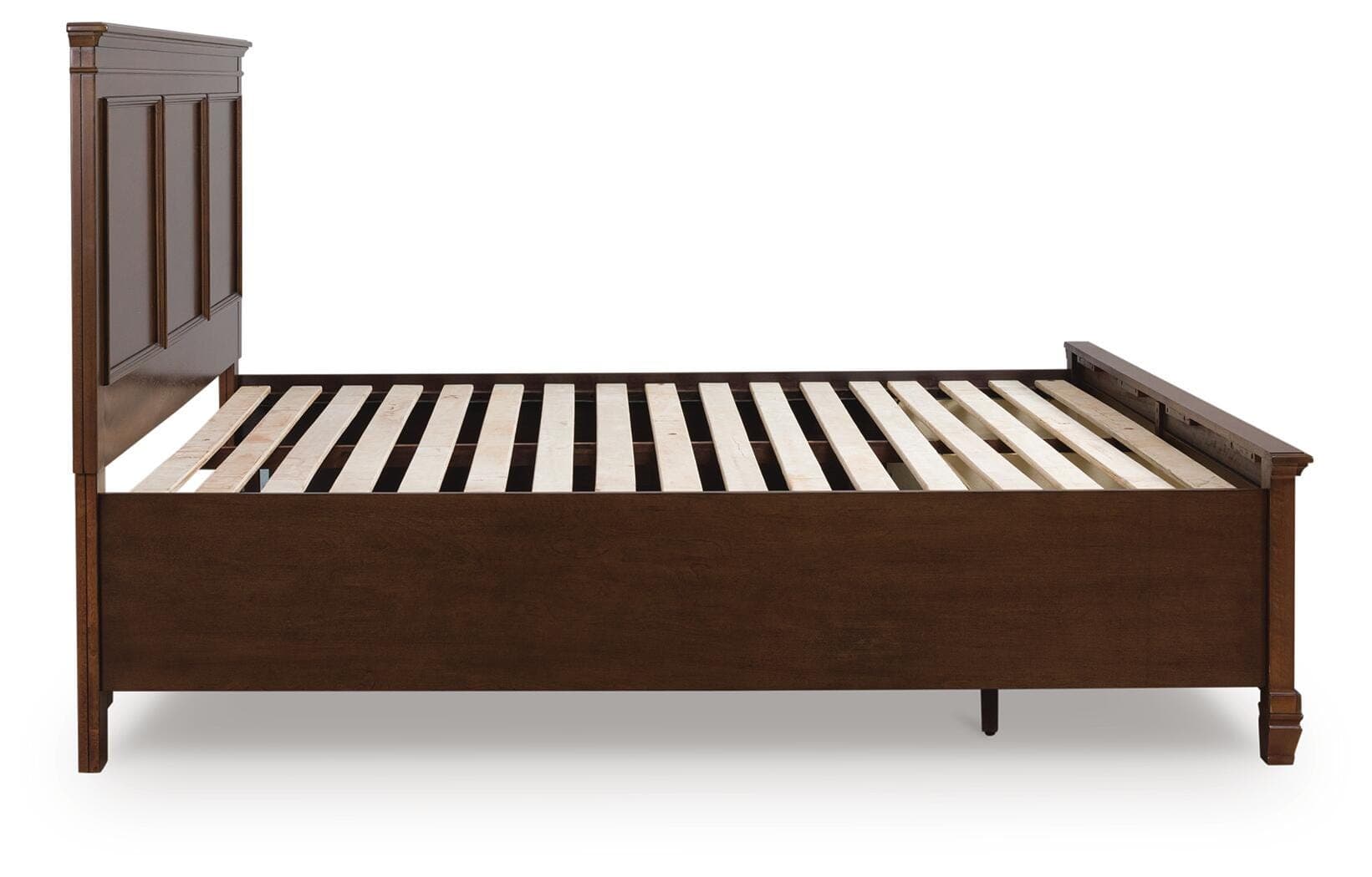 Danabrin King Panel Storage Bed — Brown — view 4