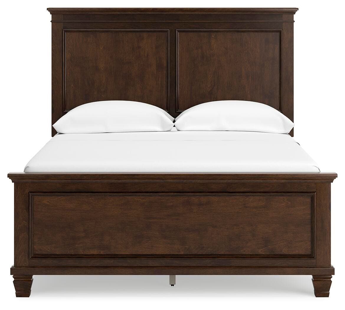 Danabrin Full Panel Bed — Brown/Beige — view 5