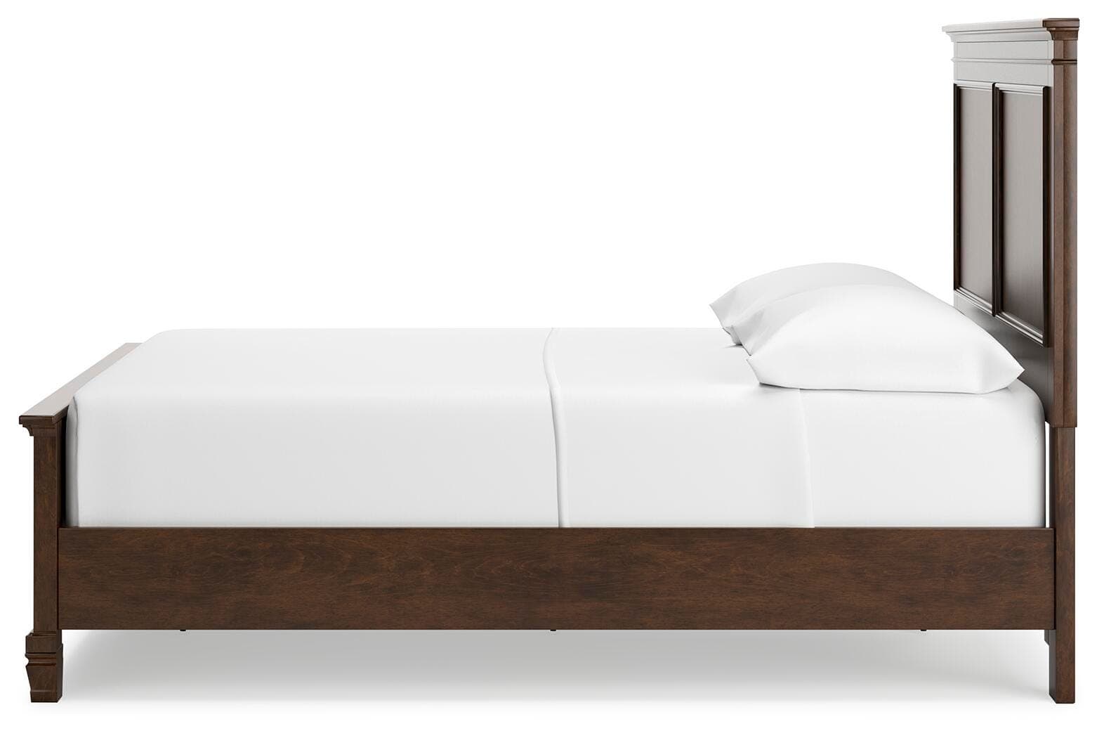 Danabrin Full Panel Bed — Brown/Beige — view 8