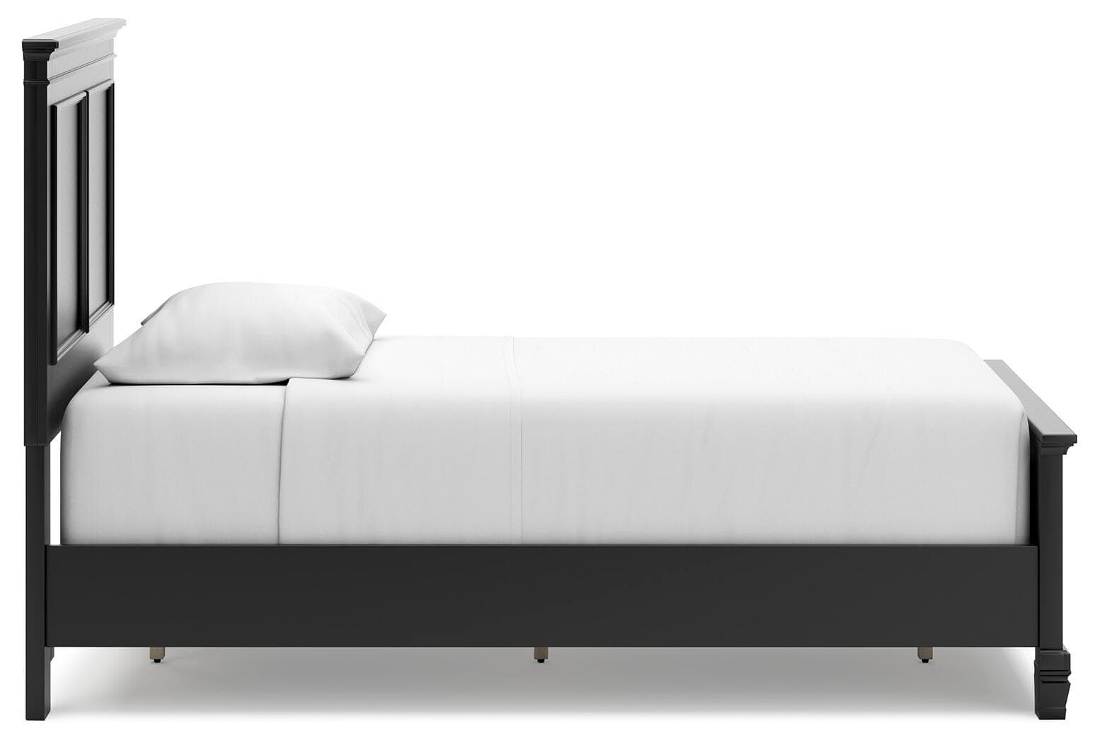 Lanolee Twin Panel Bed — Black/Gray — view 6
