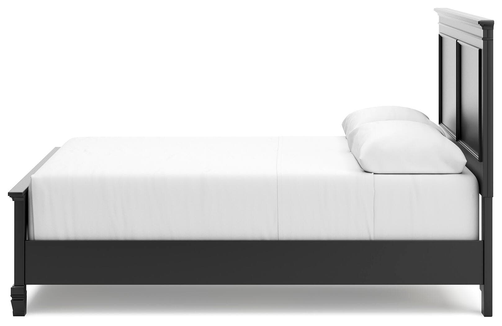 Lanolee Queen Panel Bed — Black/Gray — view 6