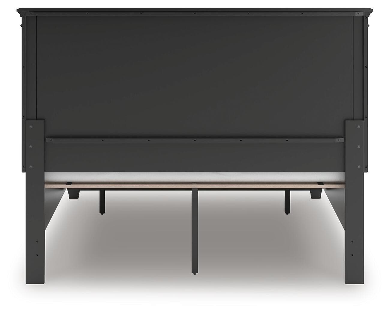 Lanolee Queen Panel Storage Bed — Black — view 8