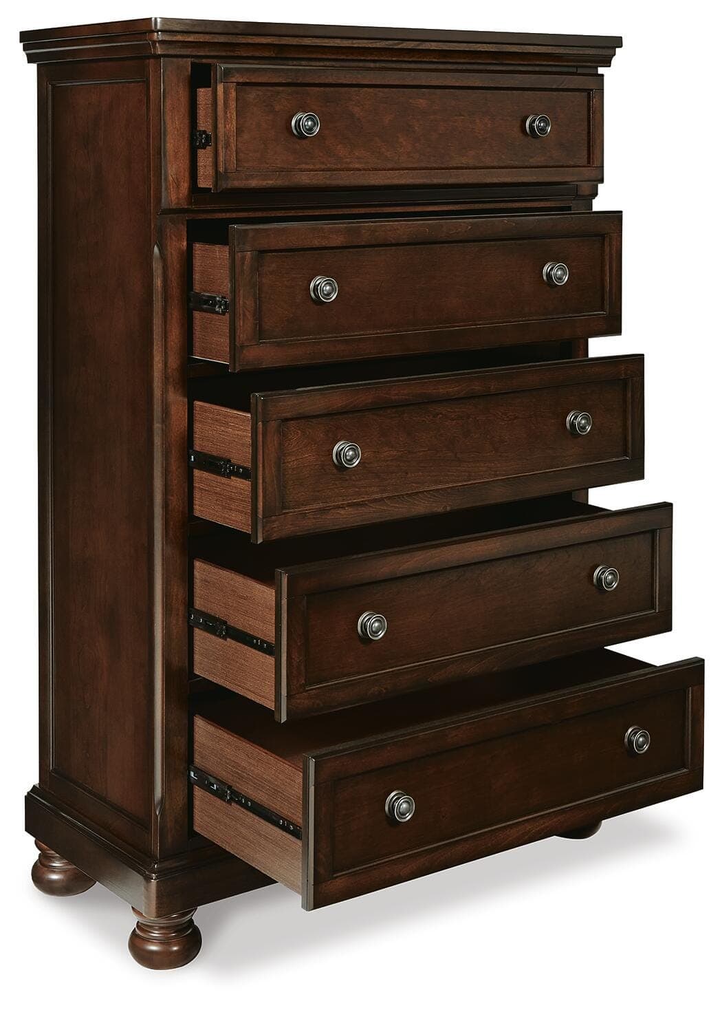Porter Chest of Drawers — Brown/Beige — view 5