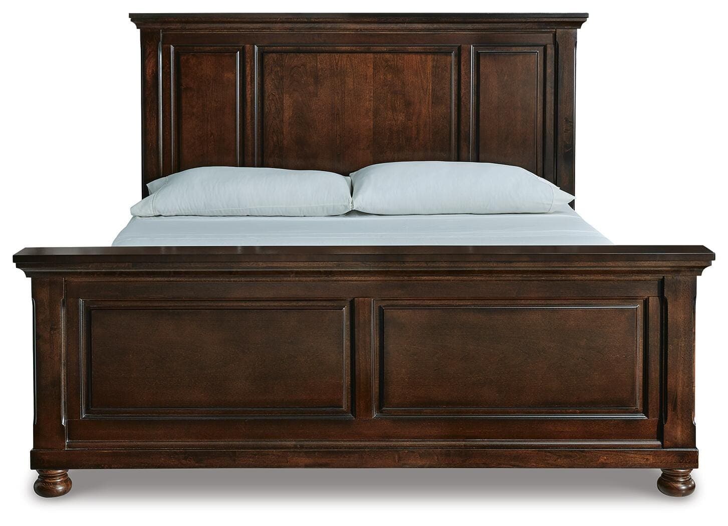 Porter King Panel Bed — Brown/Beige — view 4