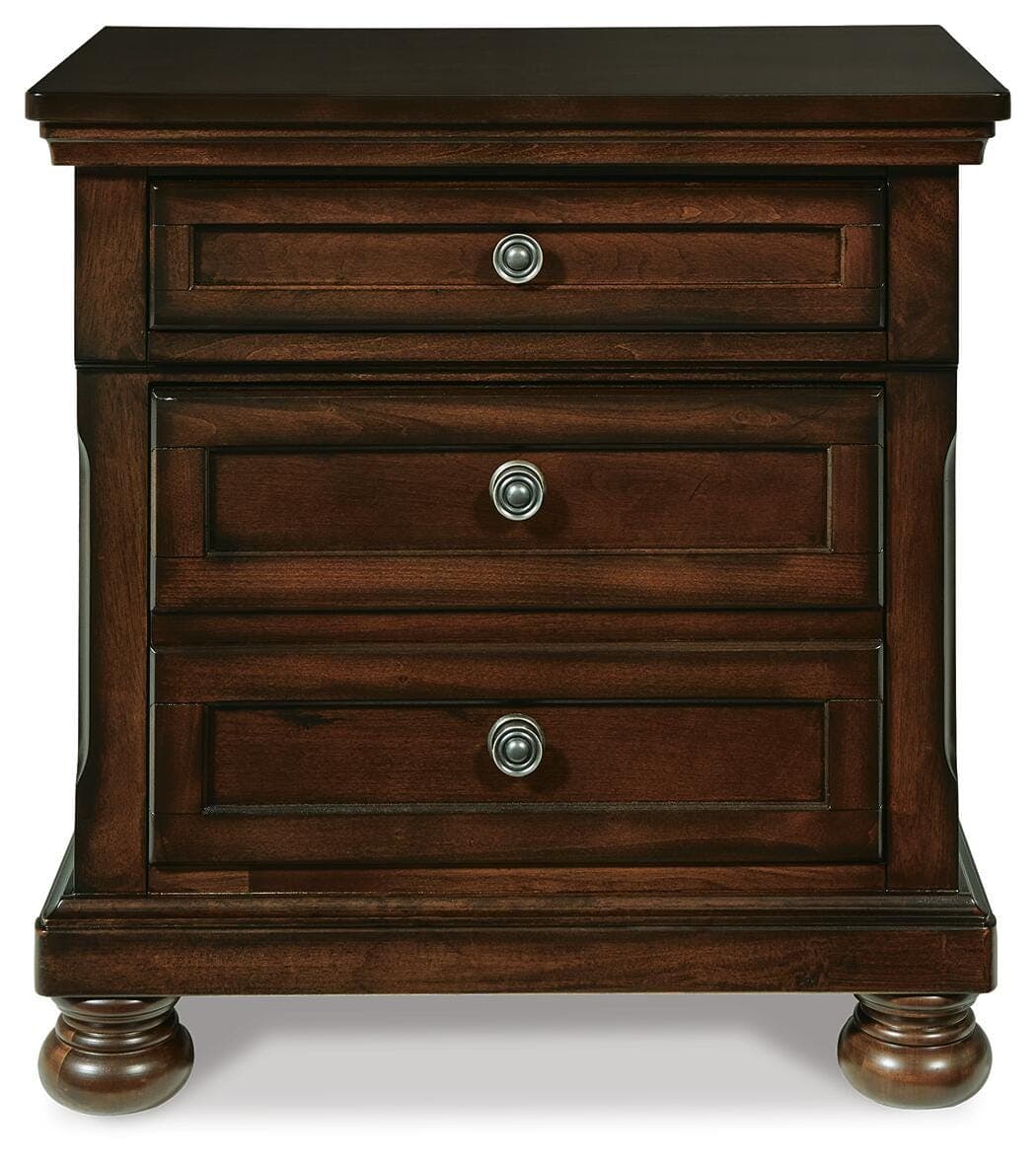 Porter Nightstand — Brown/Beige — view 4